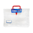 Anda Expanding Transparent Envelope With Handle Long
