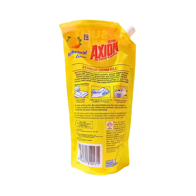 Axion Dishwashing Liquid Lemon 850ml