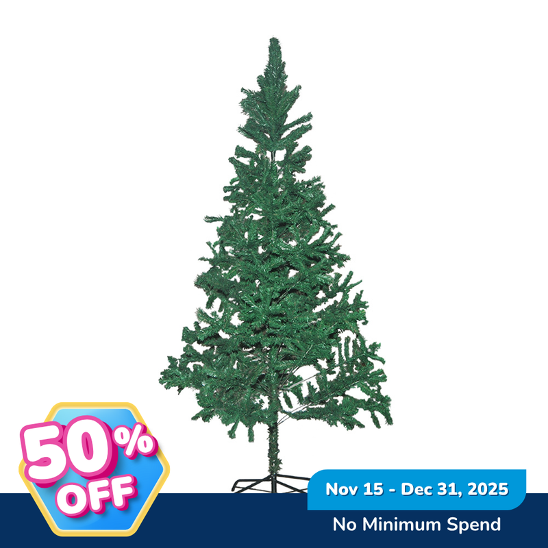 Ideal Living Ordinary Christmas Tree With Metal Stand