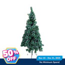Ideal Living Needle Pine Christmas Tree With Snow Effect
