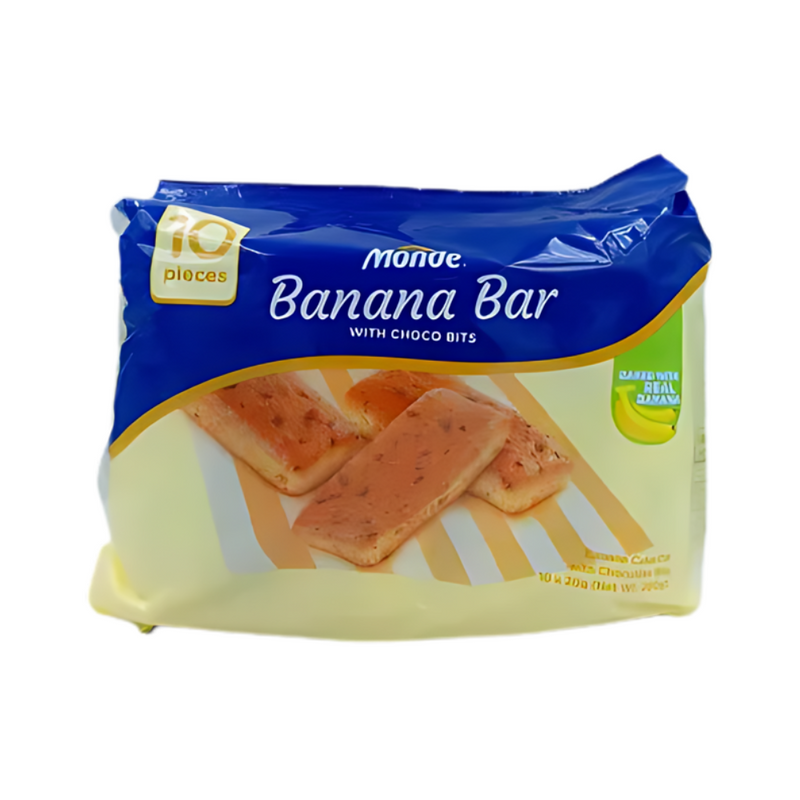 Monde Banana Bar 20g x 10's