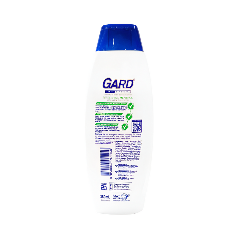 Gard Shampoo Refreshing Menthol 350ml