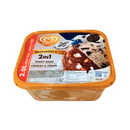 Selecta Ice Cream 2-In-1 Rocky Road + Cookies And Cream 2L
