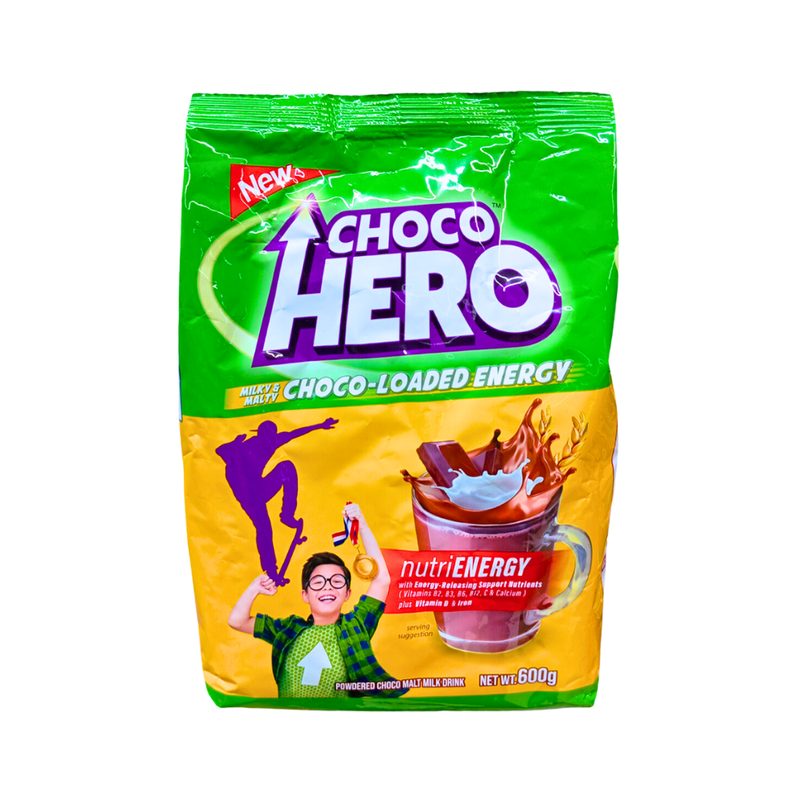 Choco Hero Powdered Choco Malt Milk Drink 600g