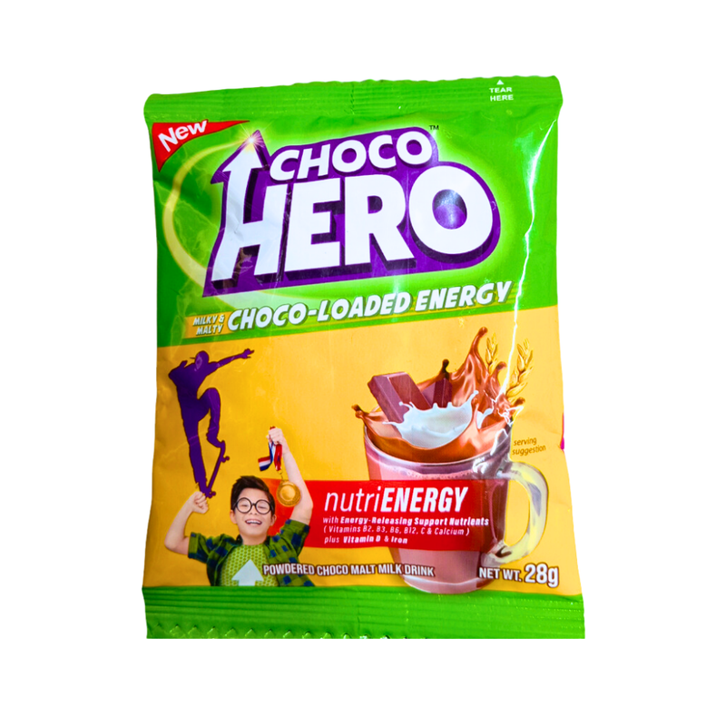 Choco Hero Powdered Choco Malt Milk Drink 24g