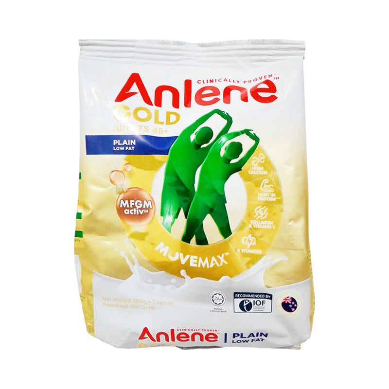Anlene Gold 5x Adult Milk Powder Plain 300g