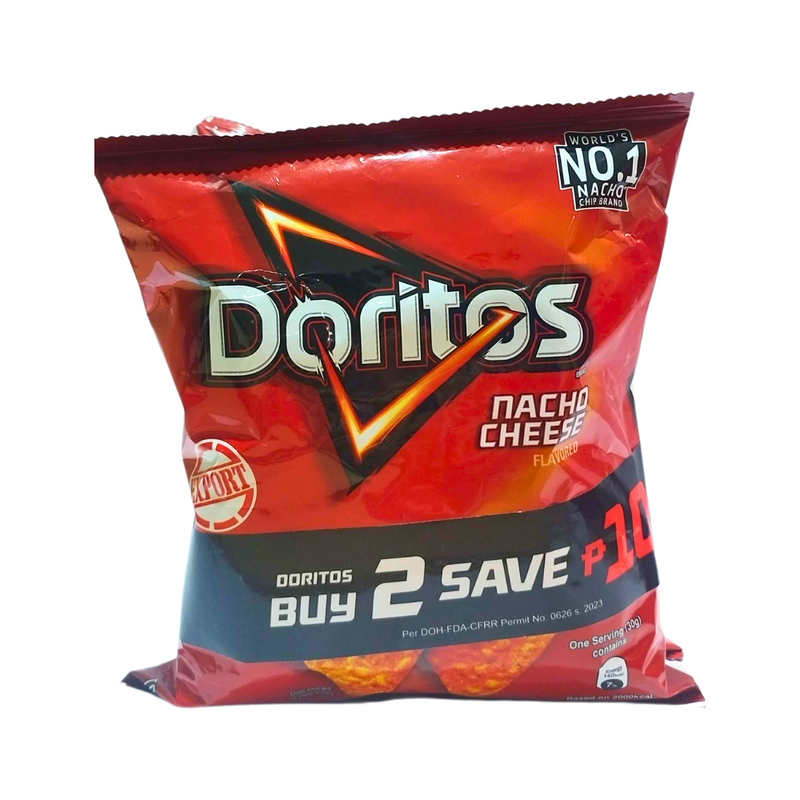 Doritos Chips Nacho Cheesier 65g x 2’s