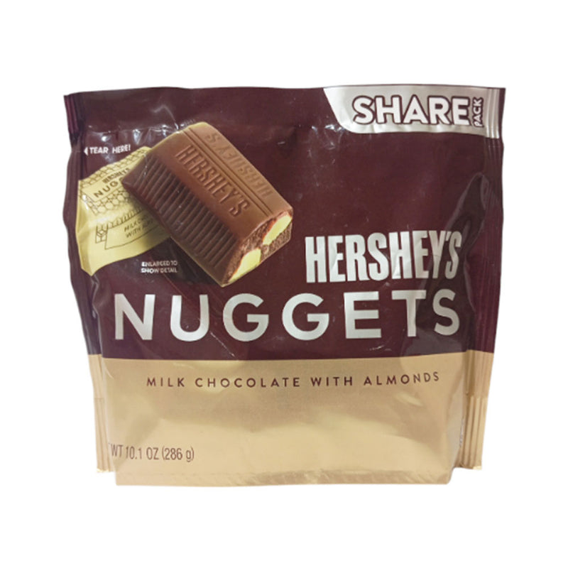 Hershey's Nuggets Milk Chocolate With Almonds 286g (10.1oz)