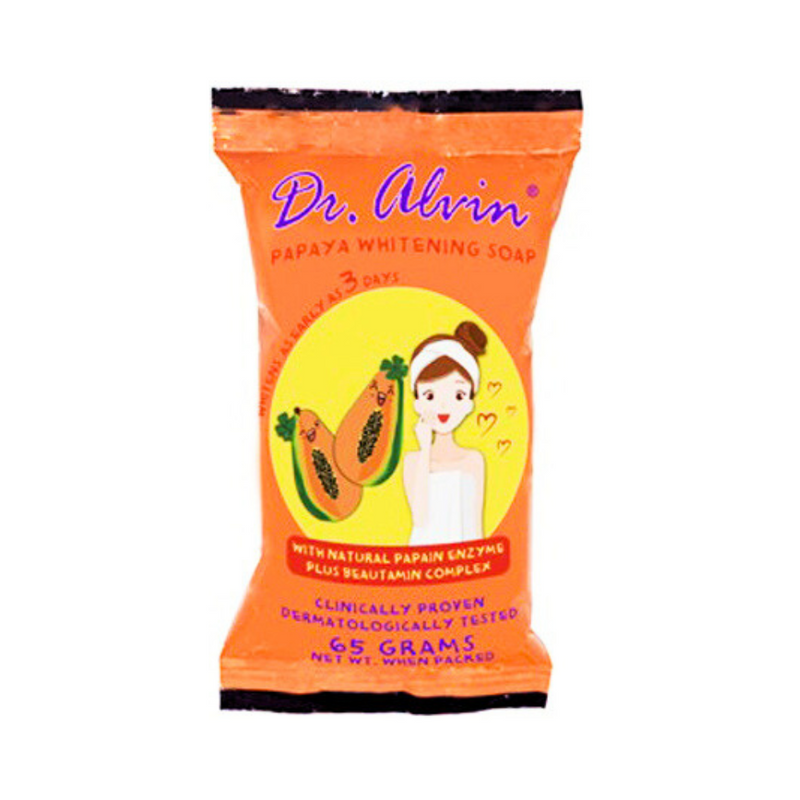 Dr. Alvin Papaya Whitening Soap 65g