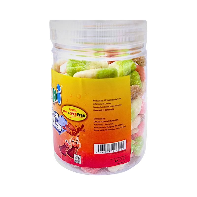 Yupi Tub Sour Iced Cola 300g