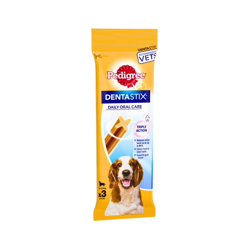 Pedigree Dentastix Daily Oral Care Medium 77g 3 Sticks