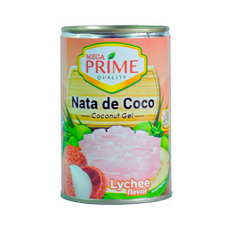 Mega Prime Nata De Coco Lychee 425g