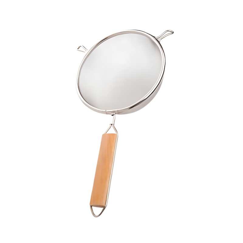 Ideal Living Strainer With Wood Handle 14cm