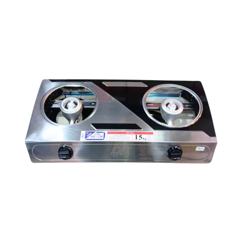 Asahi Double Burner Gas Stove