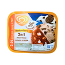 Selecta Ice Cream 2-In-1 Rocky Road + Cookies And Cream 2L