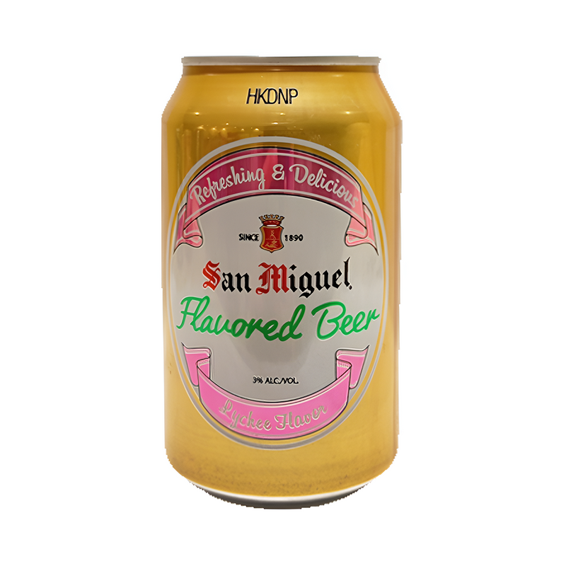 San Miguel Flavored Beer Lychee Can 330ml