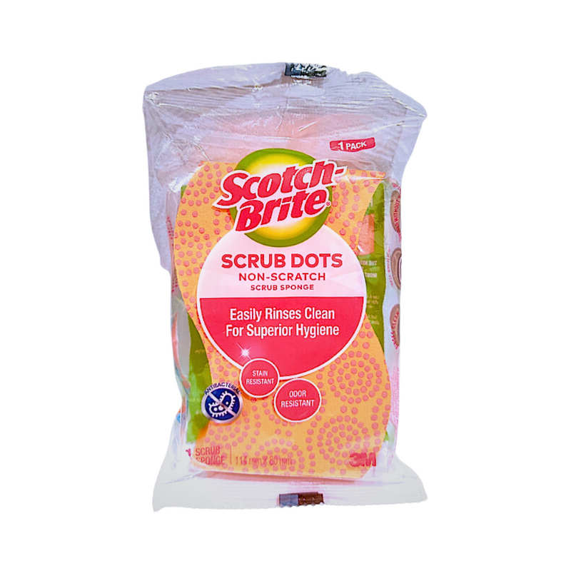 Scotch Brite Scrub Dots Non-Scratch Sponge