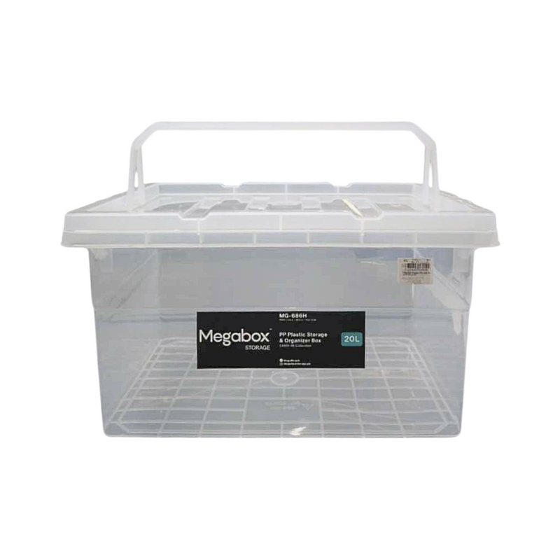 Container Box 20l Megabox Storage Box With Handle 20L