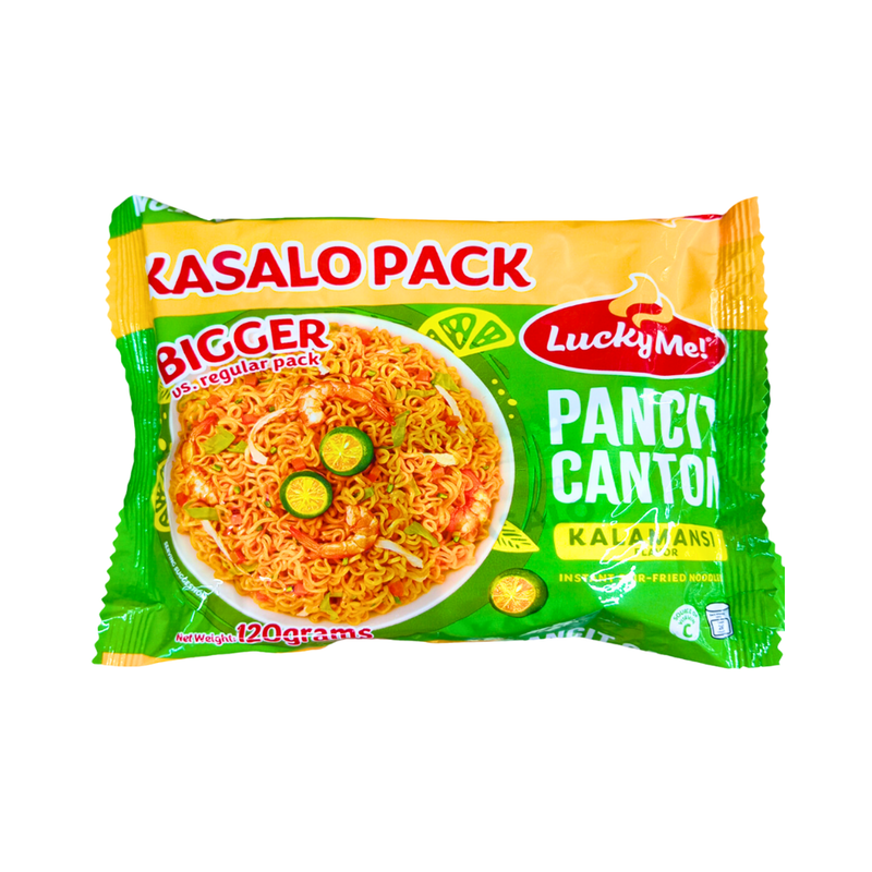 Lucky Me Pancit Canton Kalamansi Kasalo Pack 120g