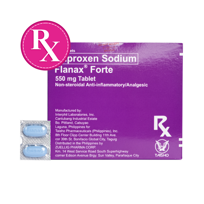 Flanax Forte 550mg Naproxen Sodium Tablet