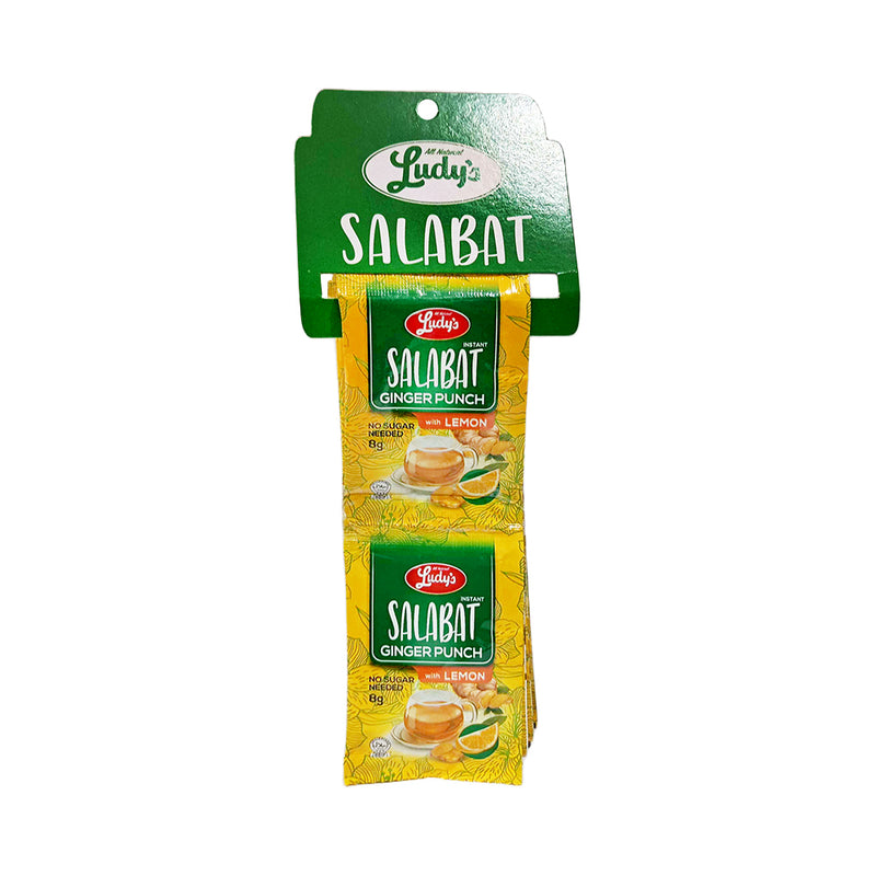 Ludy's Salabat Sachet With Lemon 8g X 12's