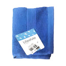 Lifestyle Basic Series Face Towel Coral 12in x 12in