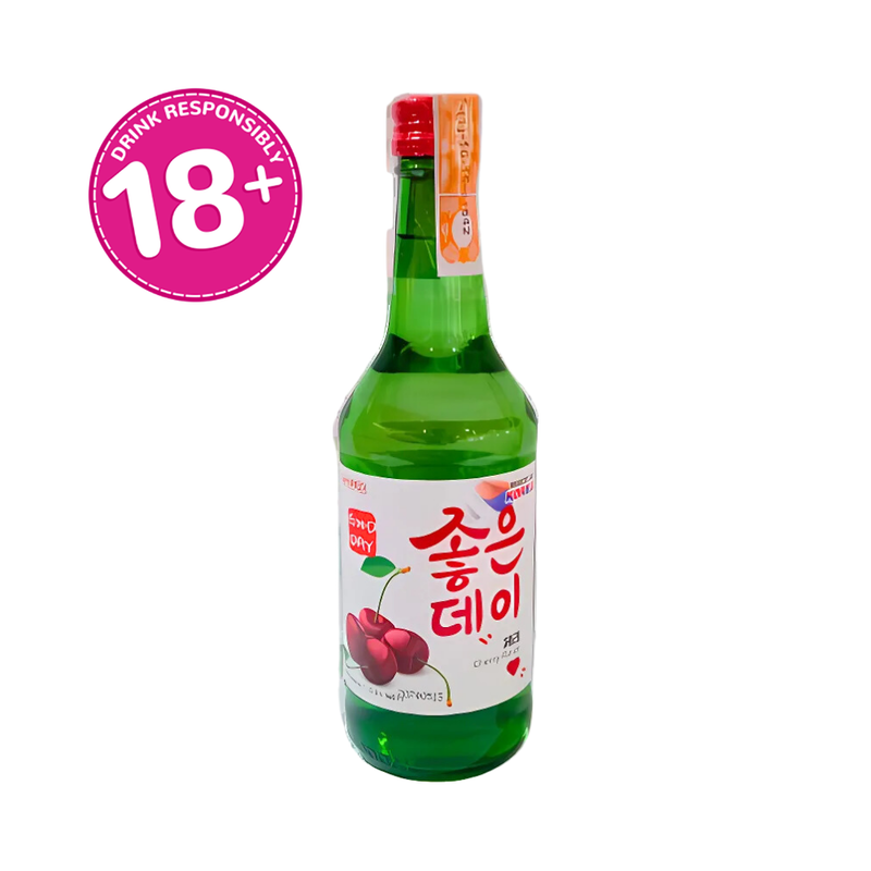 Good Day Korean Soju Cherry 360ml