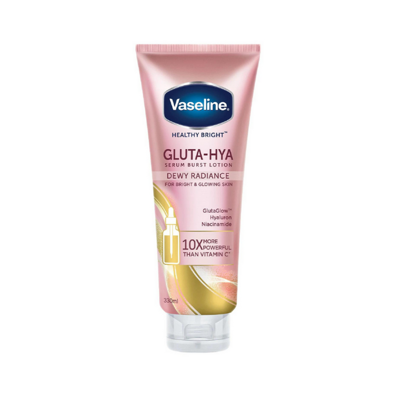 Vaseline Healthy Bright Gluta-Hya Serum Burst Lotion Dewy Radiance 330ml