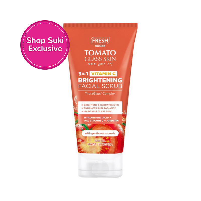 Fresh Skinlab Tomato Glass Skin Brightening Facial Scrub 100ml