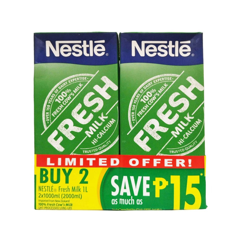 Nestle Fresh Milk UHT 1000ml x 2's