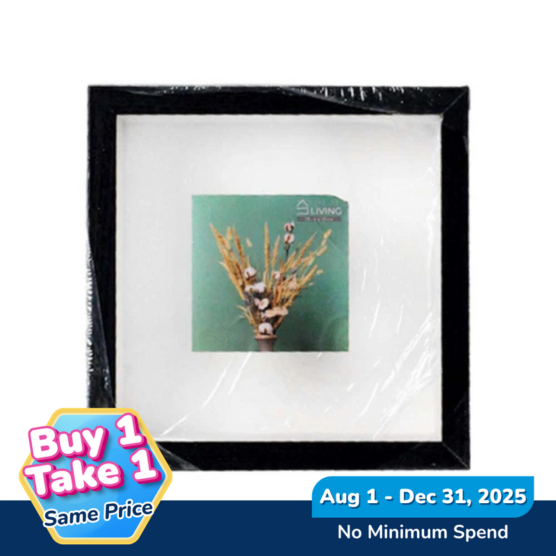 Ideal Living Shadow Box Frame with Stand 15 x 15cm