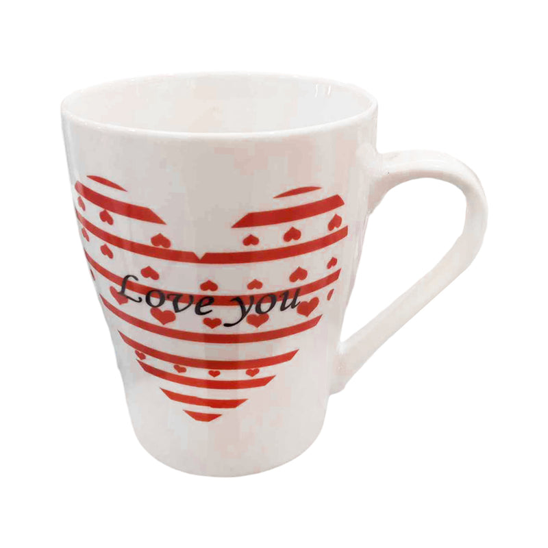 Ideal Living Printed Mug White