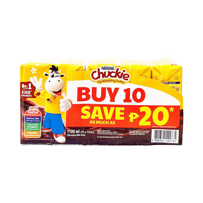 Nestle Chuckie Calci-N 110ml x 10's