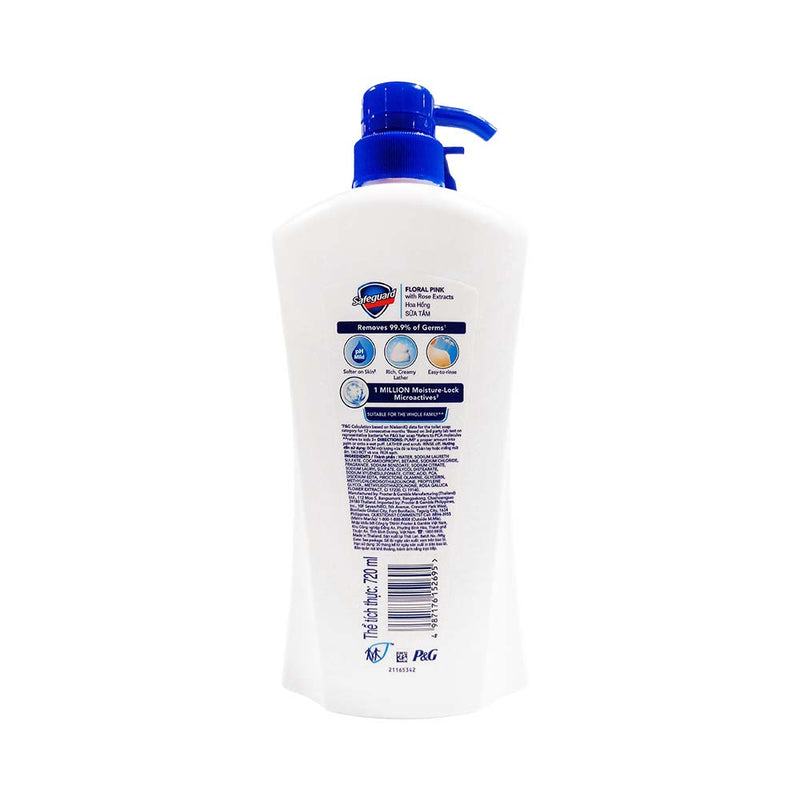 Safeguard Body Wash Floral Pink With Aloe 720ml