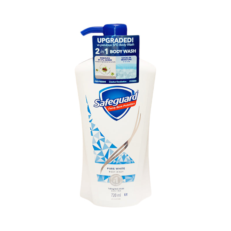 Safeguard Body Wash Pure White 720ml