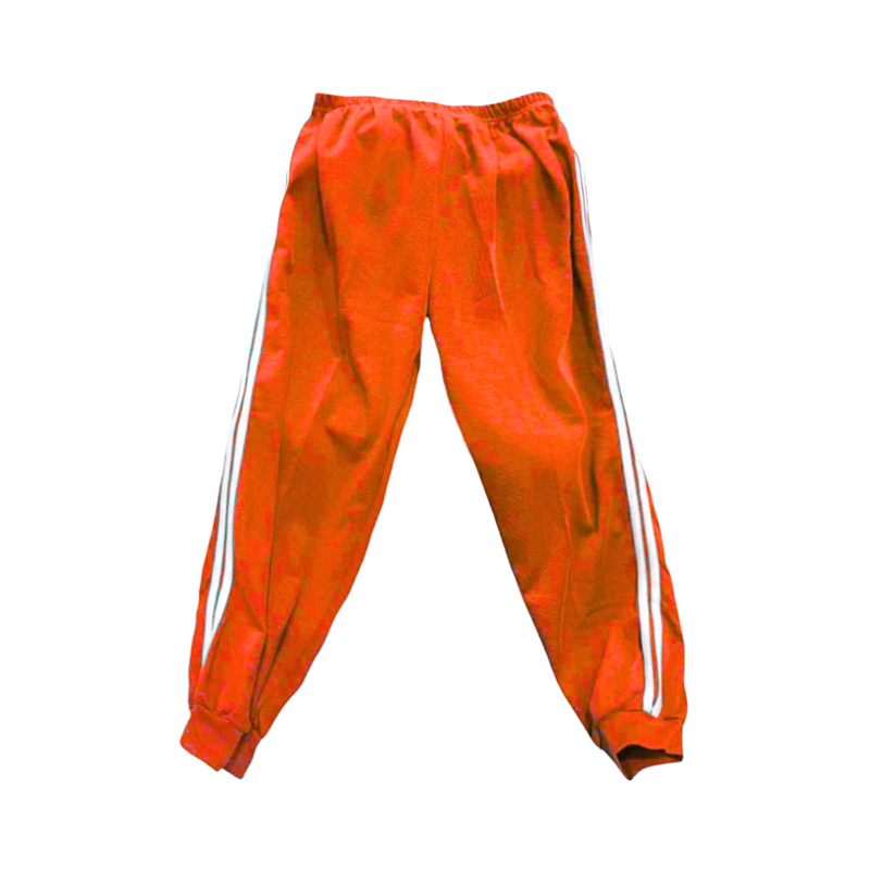 Bookworm Kids Jogging Pants Double Piping With Cuffs Orange Size 20