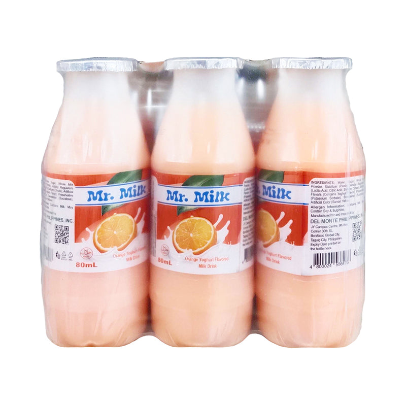 Del Monte Mr. Milk Yoghurt 80ml x 6's