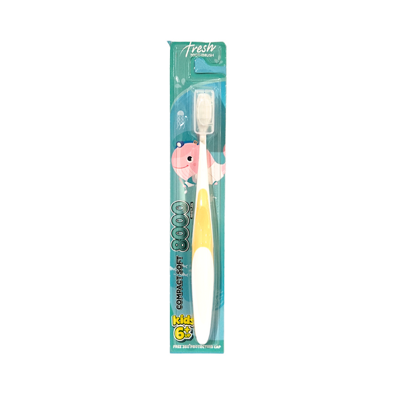 Fresh Kids Compact Soft Toothbrush 8000 Bristles