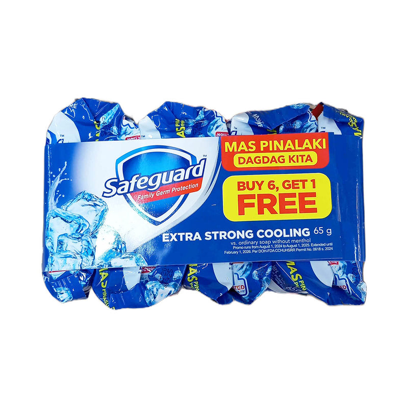 Safeguard Arctic Fresh Soap 65g 6's + 1