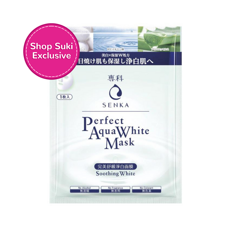 Senka Perfect Aqua Soothing White Mask