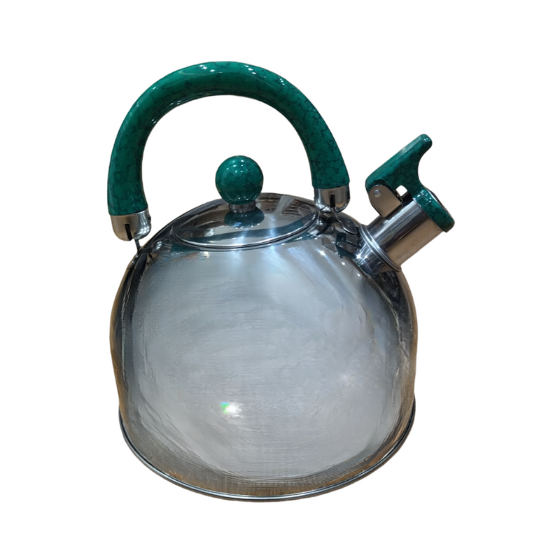 Panda Stainless Steel Whistling Kettle Green 3.5L