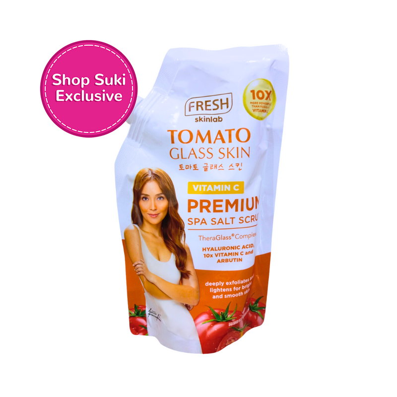 Skinlab Tomato Glass Skin Vitamin C + Arbutin Spa Salt Scrub 350g