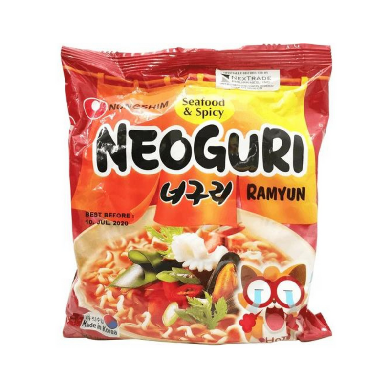 Nongshim Neoguri Seafood And Spicy Ramyum 120g