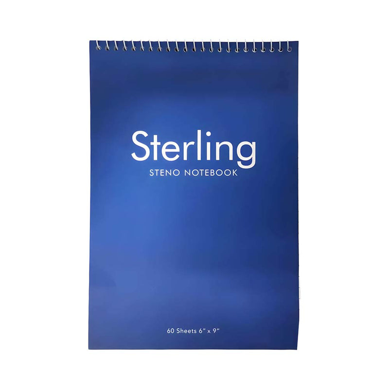 Sterling Steno Spiral Notebook 6x9 60 in 1