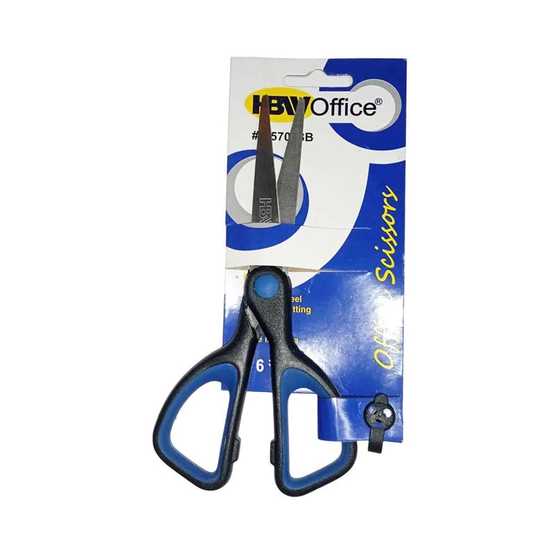 Hws Scissors HBW Rubberized Scissor 6.75in