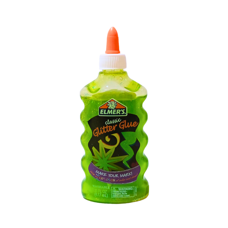 Elmer's Glitter Glue Green 177ml