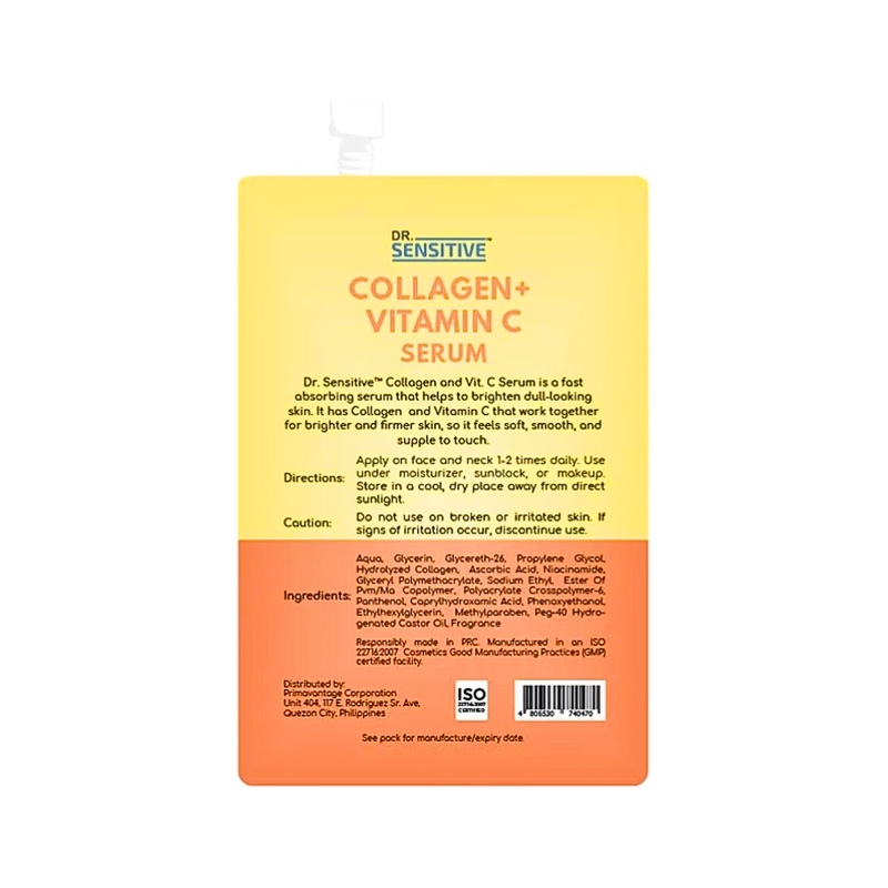 Dr. Sensitive Collagen + Vitamin C Serum 10ml