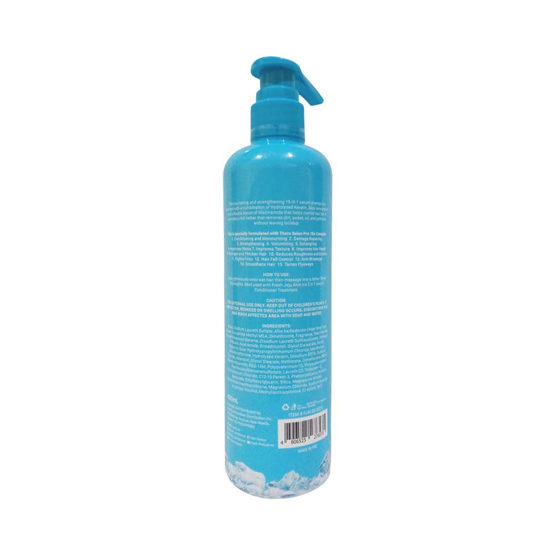 Fresh Hairlab Jeju Aloe Ice Double Boost Niacinamide Serum Shampoo 430ml