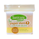 Sanicare Cotton Buds Paperstem 200's
