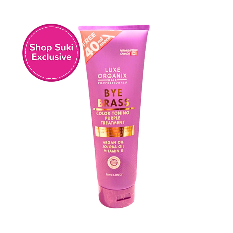 Luxe Organix Bye Brass Purple Conditioner 210ml